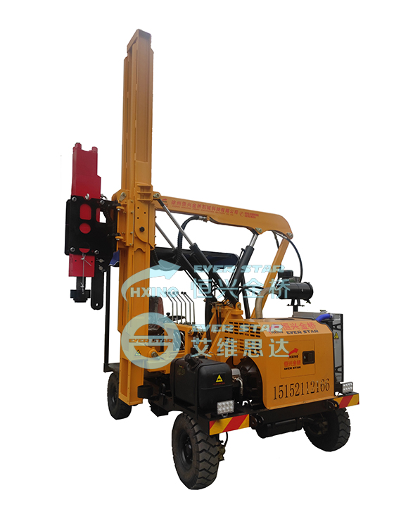 輪式四缸打樁機(jī)